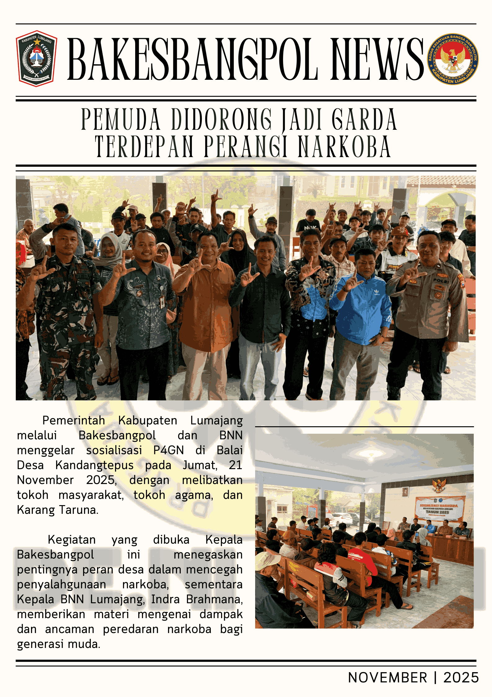 Sosialisasi P4GN