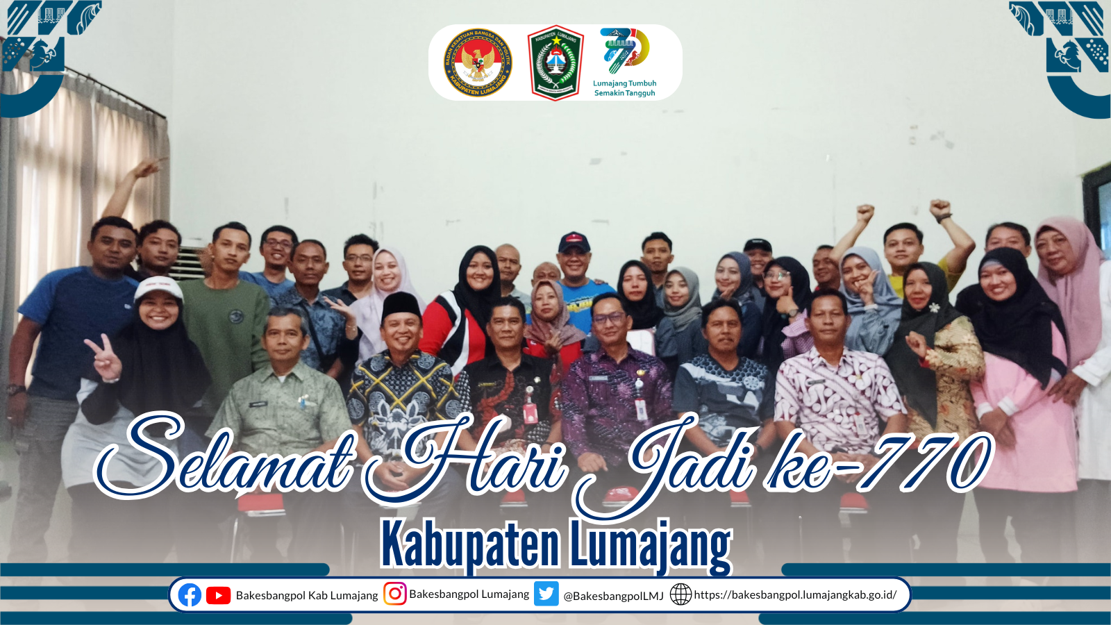 Selamat Hari Jadi ke-770 Kabupaten Lumajang.