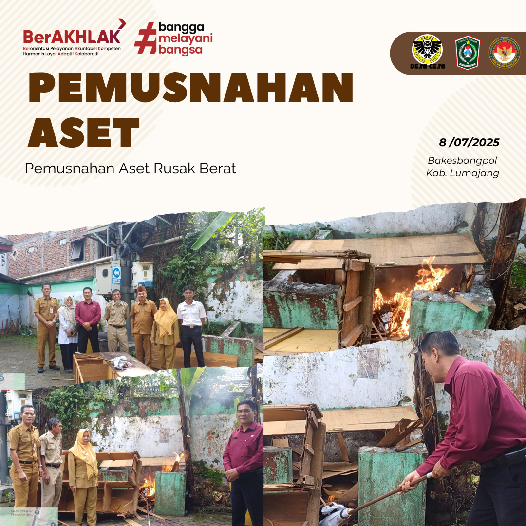 Aset Bakesbangpol Dibakar, Ada Apa?